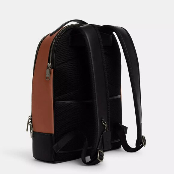 NWT Coach CL963 Men's Ethan Backpack In Smooth Calf Leather *SEALED* - Picture 3 of 9